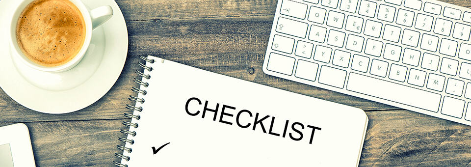 An essential checklist for business startups